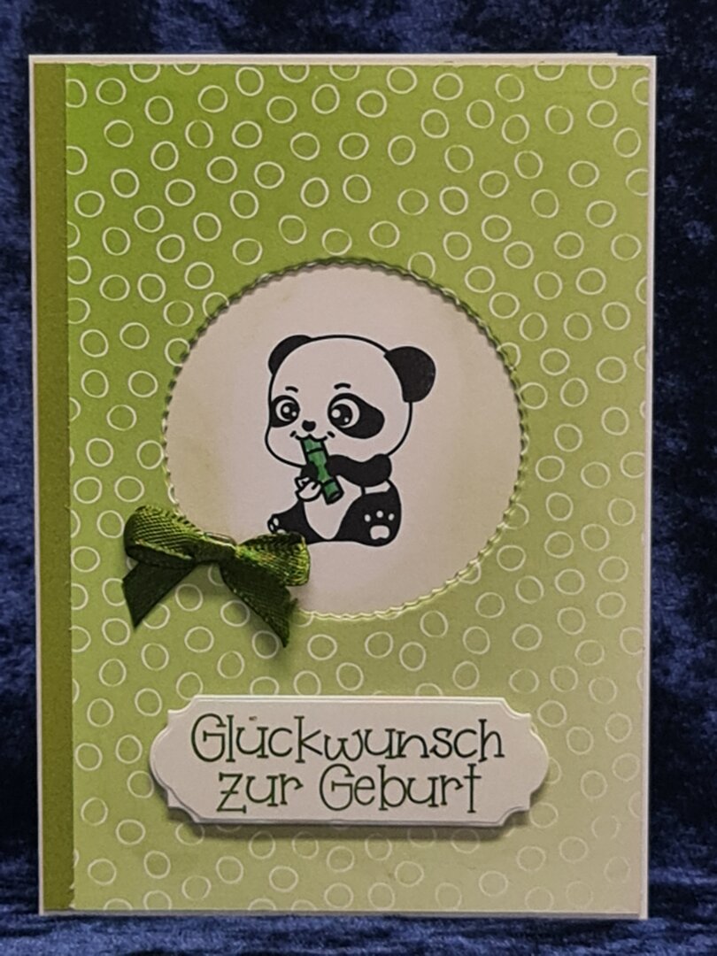 Panda grün
